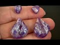 Most Amazing Polymer Clay Faux Purple Gemstone . Unique Technique