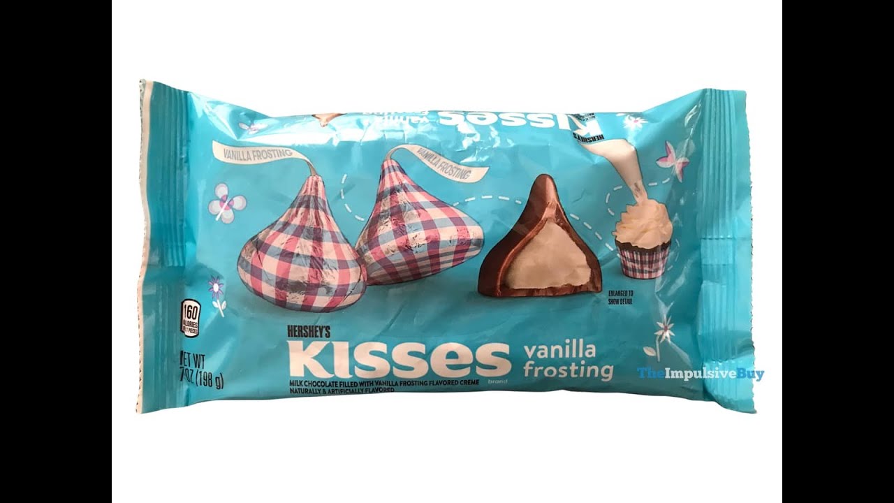 Does Hershey's Make The Best Easter Candy? Hershey's Vanilla Frosting Kisses Review.