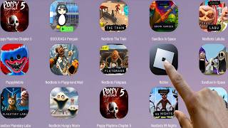Roblox,GUGUGAGA Penguin,Poppy Playtime 5,Nextbots In Playground Mod,99 Nights,Sandbox In Space
