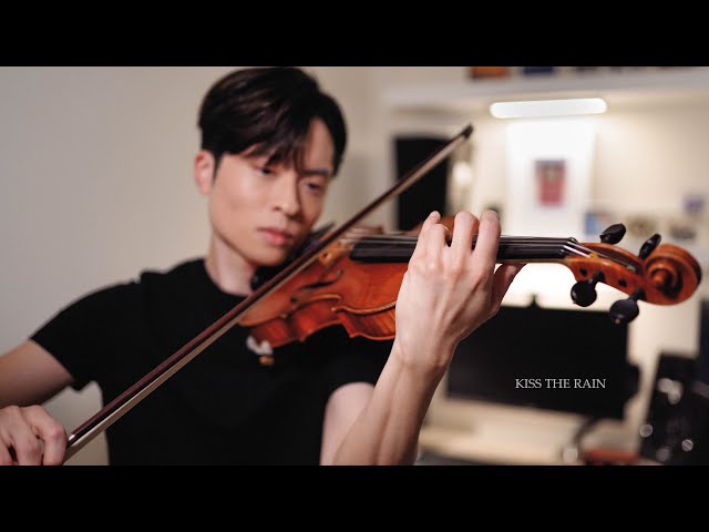 Kiss the Rain - Yiruma - violin cover by Daniel Jang class=