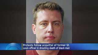 St. Louis Officer's Acquittal Leads To Violent Protest
