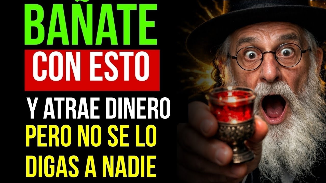 Báñate con ESTO una sola vez y activa la ABUNDANCIA sin esfuerzo en 2026 | Sabiduría Judía