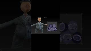 Timelapse of a sculpt and texturing #3danimation #zbrush #sidefxhoudini #3dsculpting #timelapseart