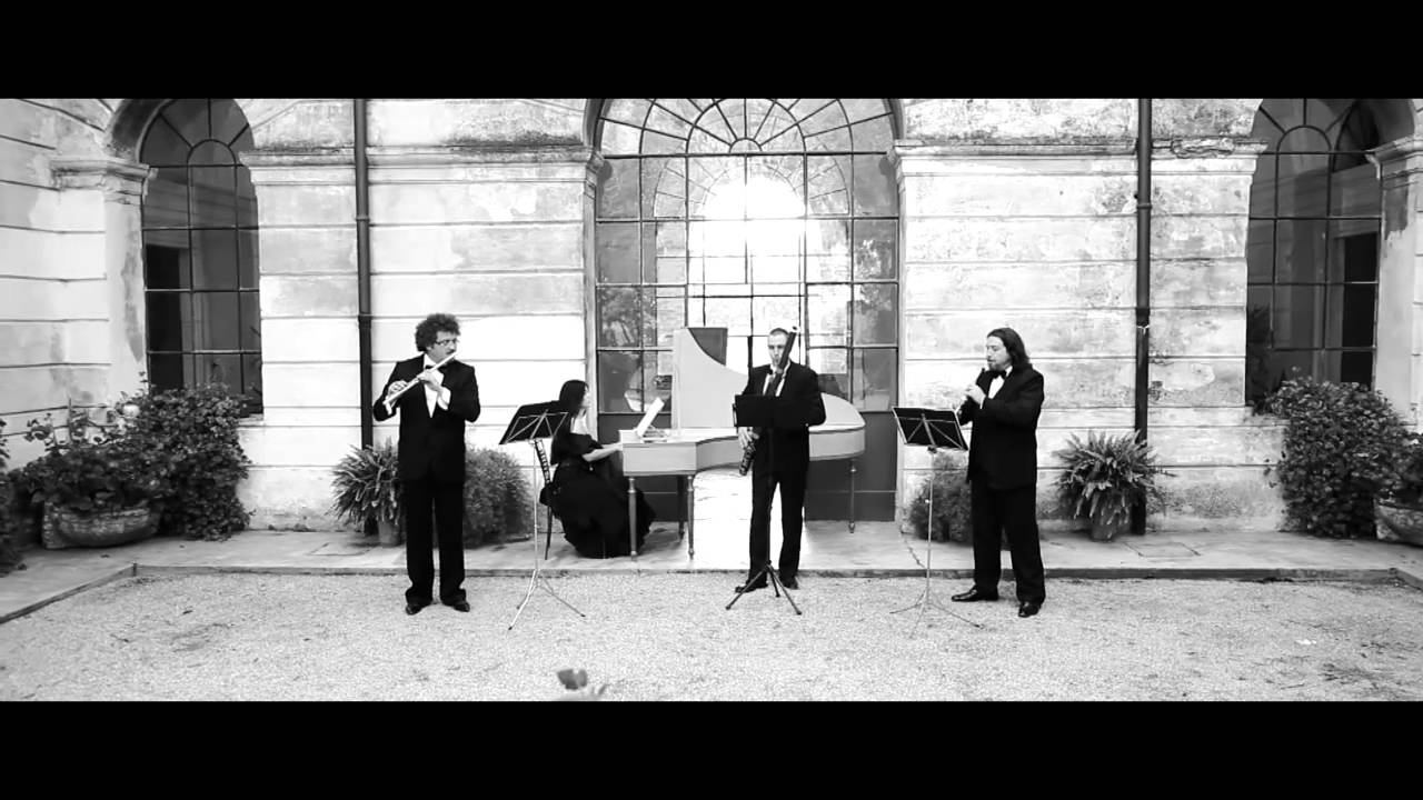 Antonio Lotti Trio in LA maggiore Flauto Traverso, Oboe d'Amore e