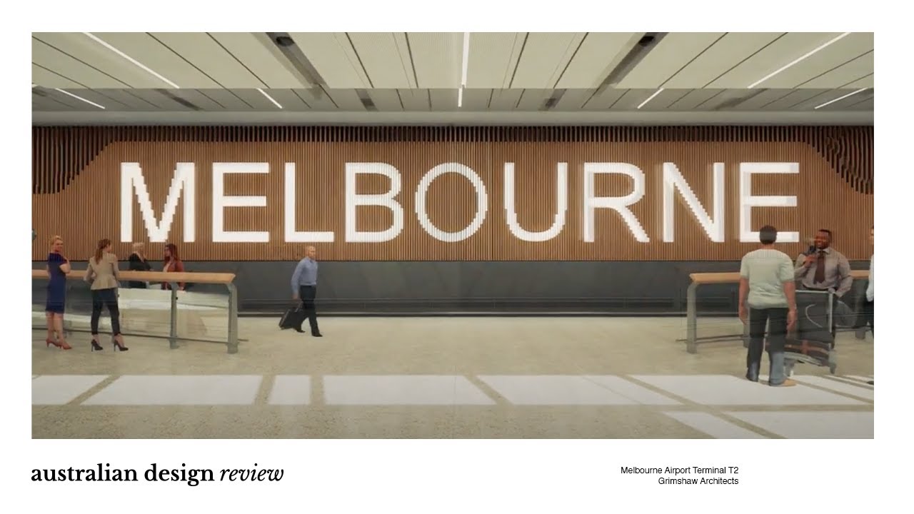 Melbourne Airport Terminal T2 by Grimshaw Architects