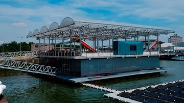World’s first floating farm in operation in The Netherlands