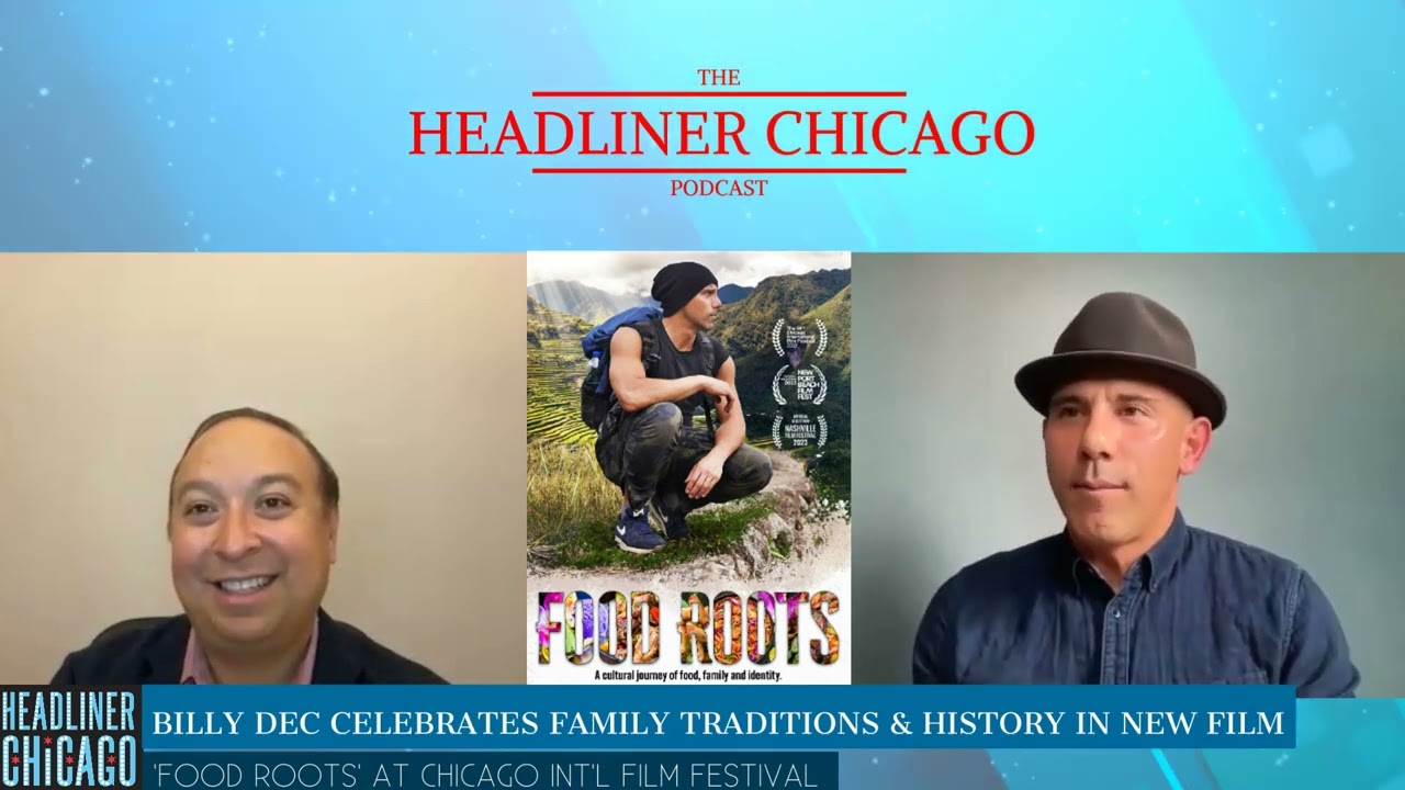 Food Roots movie interview w/ Billy Dec on visiting Philippines to discover family roots & recipes