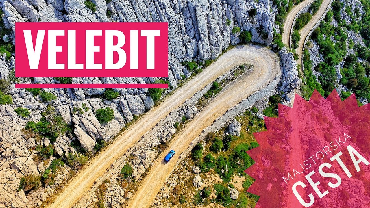 MAJSTORSKA CESTA na Velebitu REMEK-DJELO pravih majstora