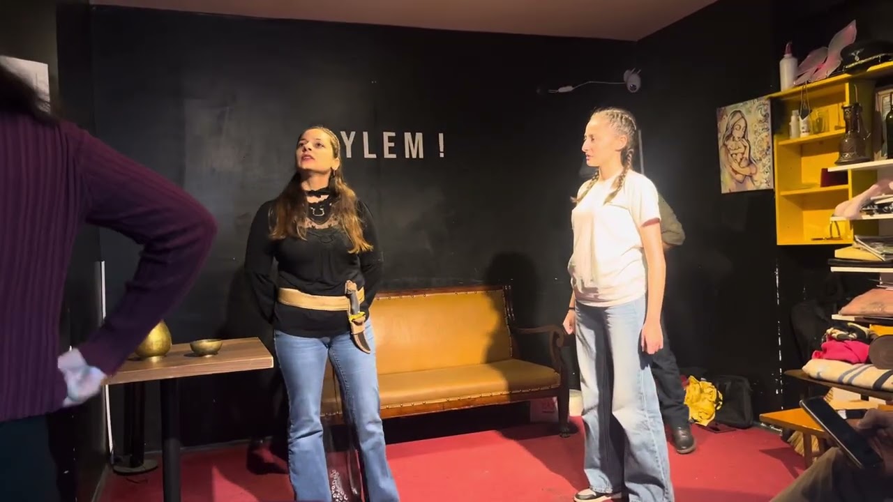 Tiyatro calismasi Kreon Antigone