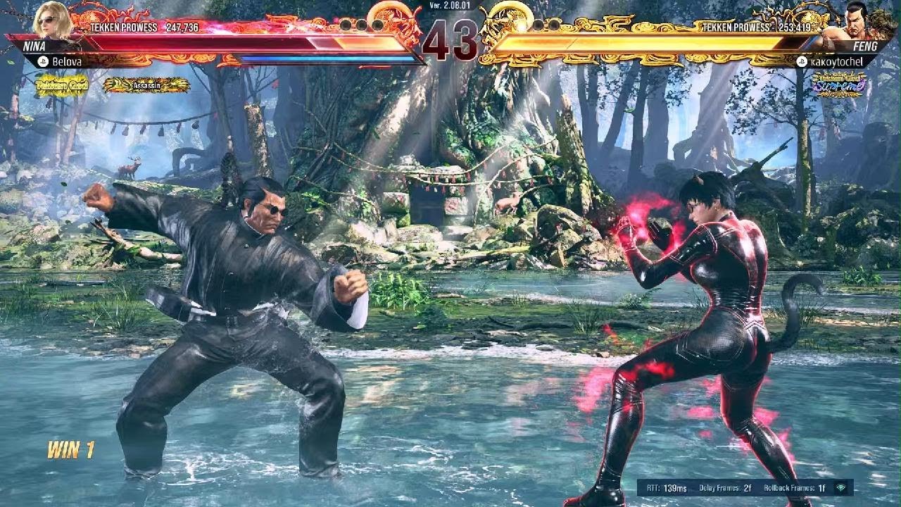 TEKKEN8 Nina vs Feng