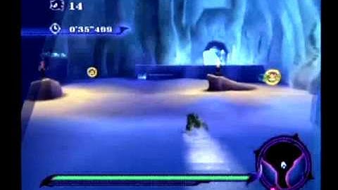 Sonic Unleashed (ps2):  Holoska - Ice Floe - Speed Run