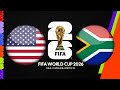 FIFA World Cup 2026: USMNT vs South Africa
