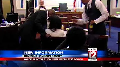 Judge rules Tracie Hunter will not get a new trial