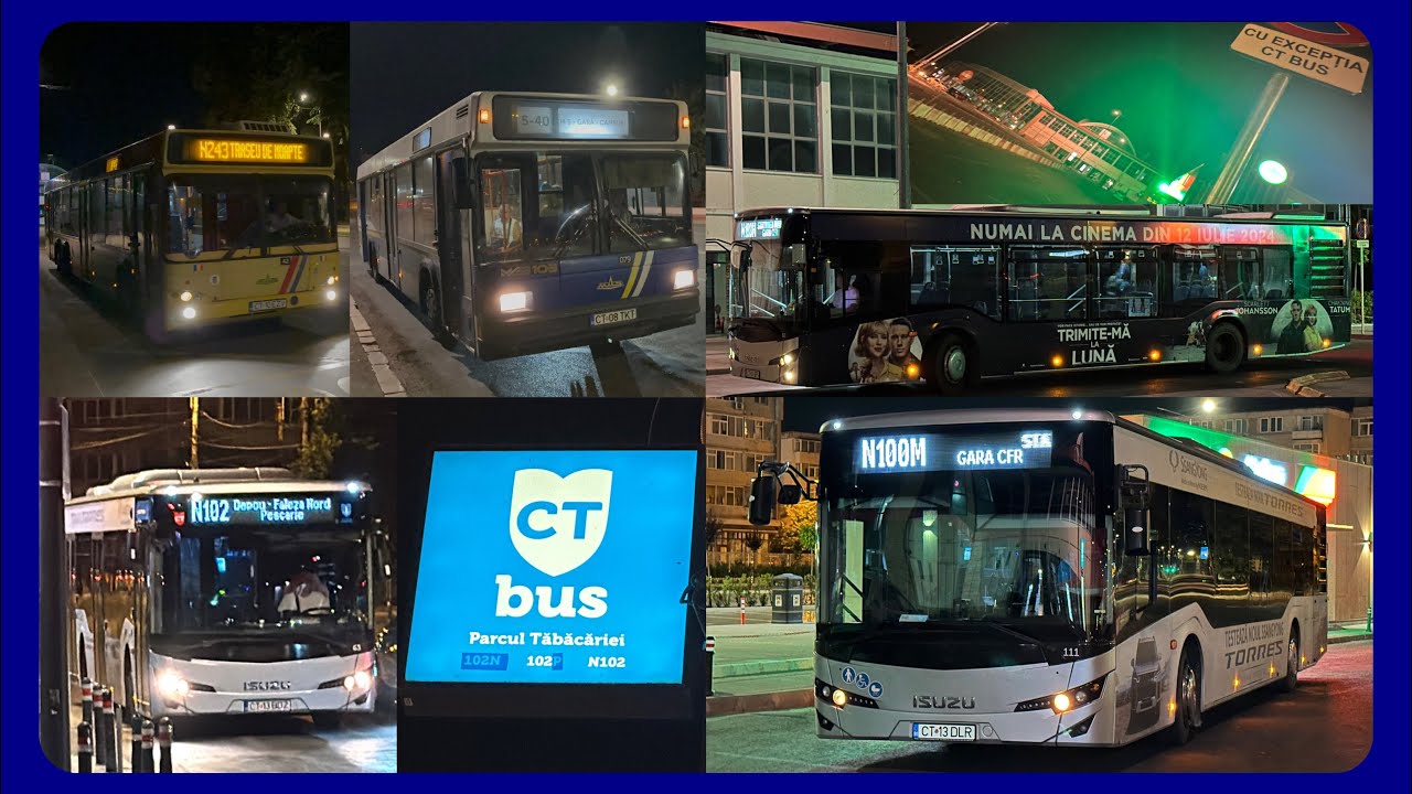 LINIILE DE NOAPTE DIN MUNICIPIUL CONSTANȚA