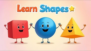 Learn Shapes Circle, Square, Triangle, Star & more| Nursery Rhymes with Giggle & Wiggle Kids| Shapes