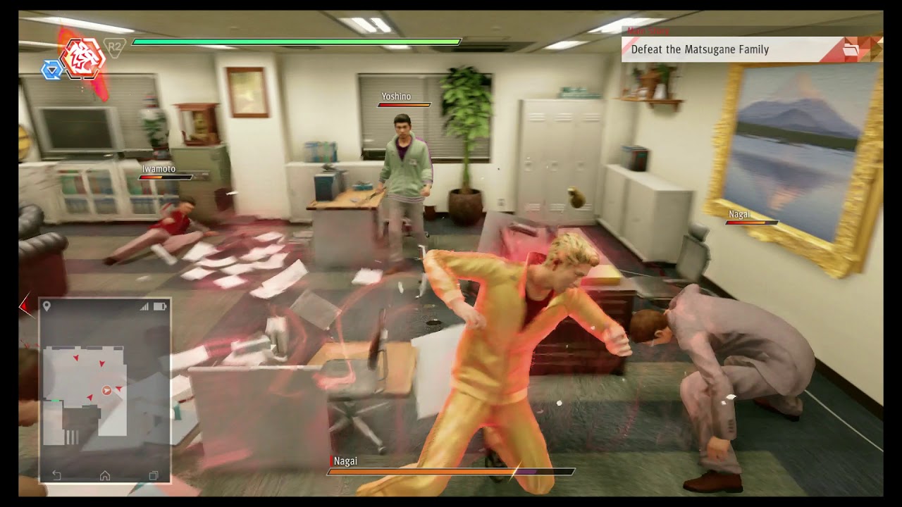 Judgment - Chapter 8: Yagami "Guess I'm Busted Huh" Defeat Matsugane Family & Yoshino (2019)