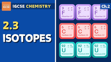 IGCSE Chemistry - Isotopes (2.3)