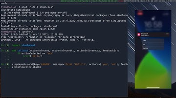 Actionable Notifications with Python and Simplepush Actions