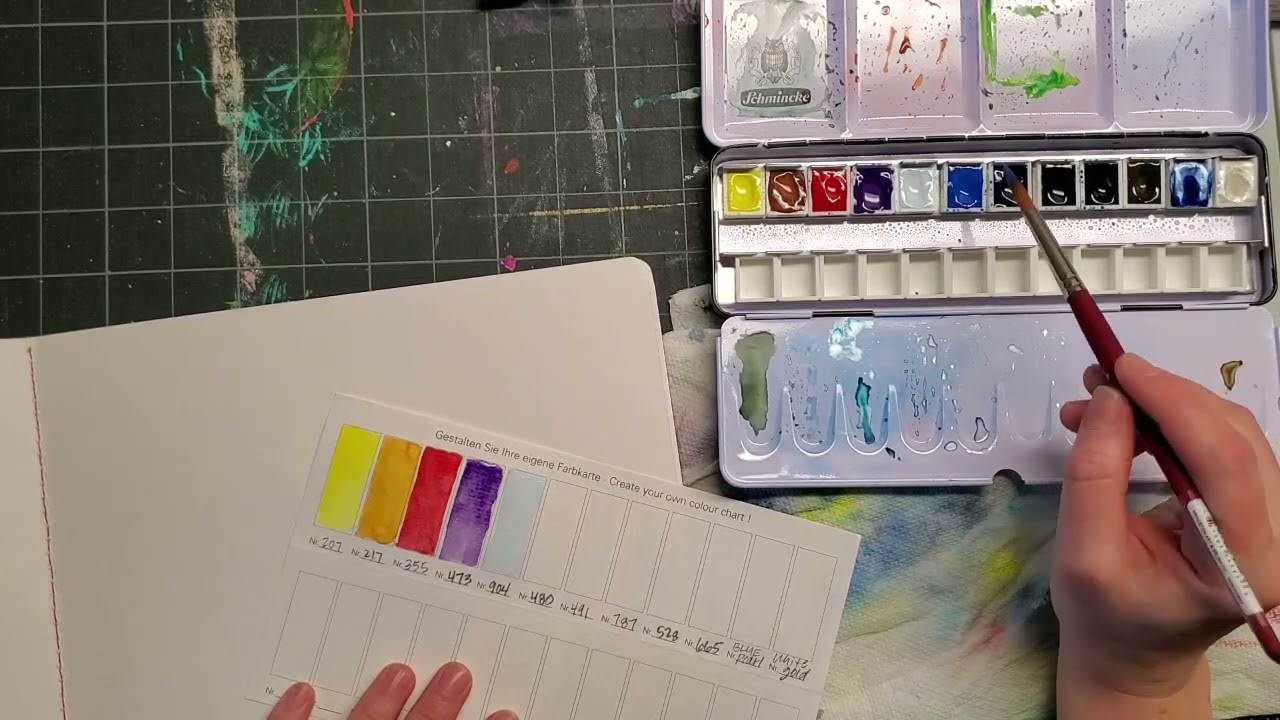 LizLand: Meet the Limited Edition Schmincke Horadam Wintertide Watercolor  Set 