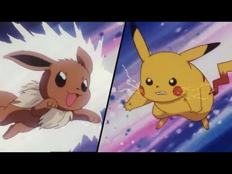 Pikachu vs. Eevee! | Pokémon: Adventures in the Orange Islands ...