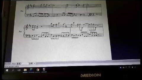 Piano by Stefan Watts (Finale Notepad 2012)