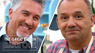 Bob Mortimer battles Paul Hollywood over scones! | The Great Comic Relief Bake Off