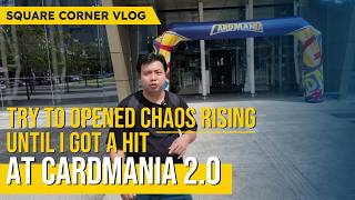 I Opened Chaos Rising Until I Got a HIT… at CardMania 2.0 by TCGKL | Explore Corner | VLOG