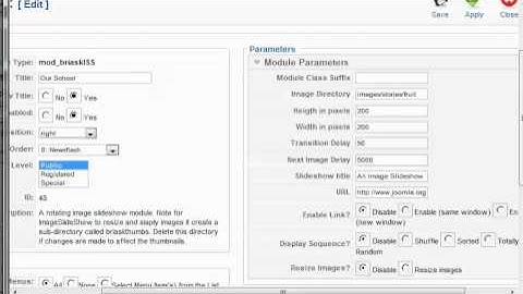 Add an image slideshow to your Joomla 1.5 website