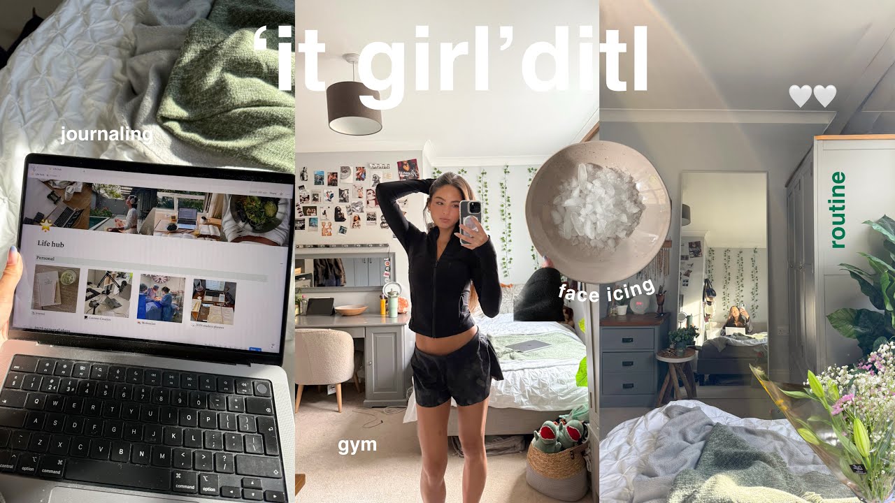 living my life like a pinterest board for a day🎧🥥🧘🏼‍♀️ romanticising my day