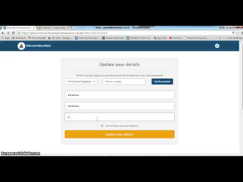 2015 SMHW 1 - How to log in to SMHW for the first time