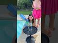 Dani e Robbi nuova challenge chi fa cadere l'acqua perde con tutti i nostri amici! #shorts