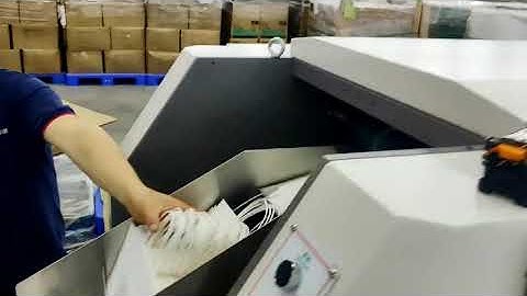 100gsm 6HD Single color printing online|Square bottom paper bag making machine with twisted handle