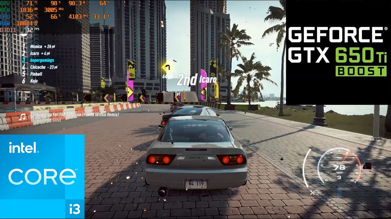 Need For Speed Heat - GTX 650 Ti Boost (1080p) Gameplay 2023