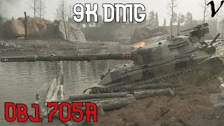 Object 705A: 9.1K Damage: WoT Console - World of Tanks Console