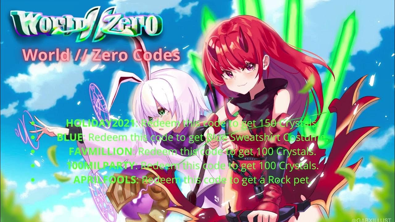 World Zero Codes YouTube World Zero Codes YouTube