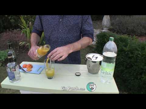 Gin Sundowner Cocktail