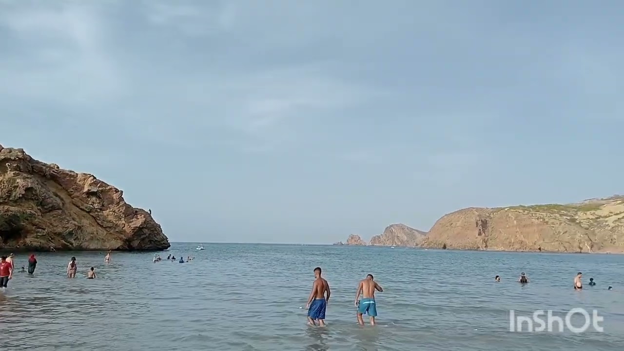 plage moscarda Telemcene 🇩🇿🇩🇿Coucher de soleil fabuleux 🌅 