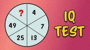 Can You Find the Missing Number in This IQ Test Puzzle? 🧠