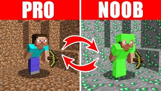 Minecraft NOOB vs. PRO: SWAPPED EMERALD MINING in Minecraft (Compilation) by Sub 10,886 views 2 years ago 10 minutes, 2 seconds