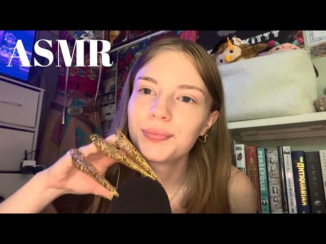 ASMR XXL NAILS relaxing triggers to fall asleep!💅😴
