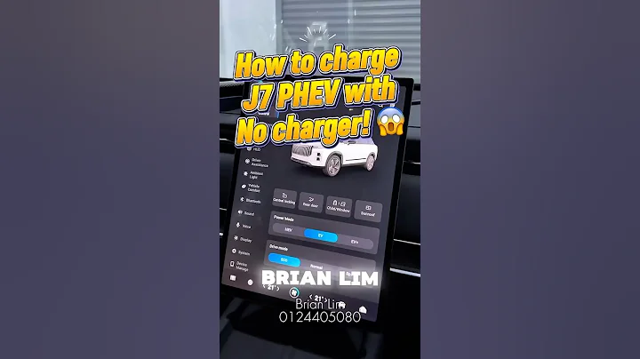 The trick to charge the J7 PHEV with no charger 😱 #jaecoomalaysia #Jaecoo #J7 #j7phev