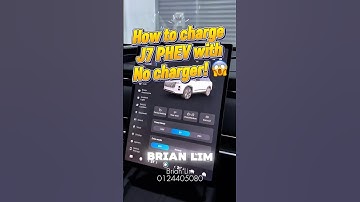 The trick to charge the J7 PHEV with no charger 😱 #jaecoomalaysia #Jaecoo #J7 #j7phev