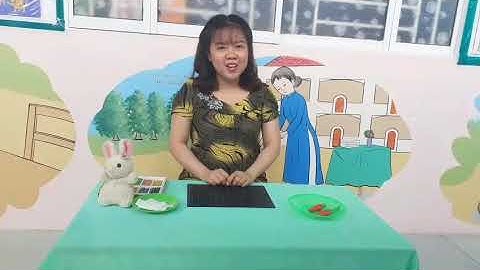 Hướng dẫn tạo hình nặn củ cà rốt