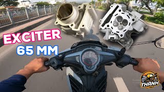 Exciter 135 cấu hình 65zz 195cc | Mạnh Mẽ-Êm Ái | Phù hợp nhu cầu đi lại hằng ngày