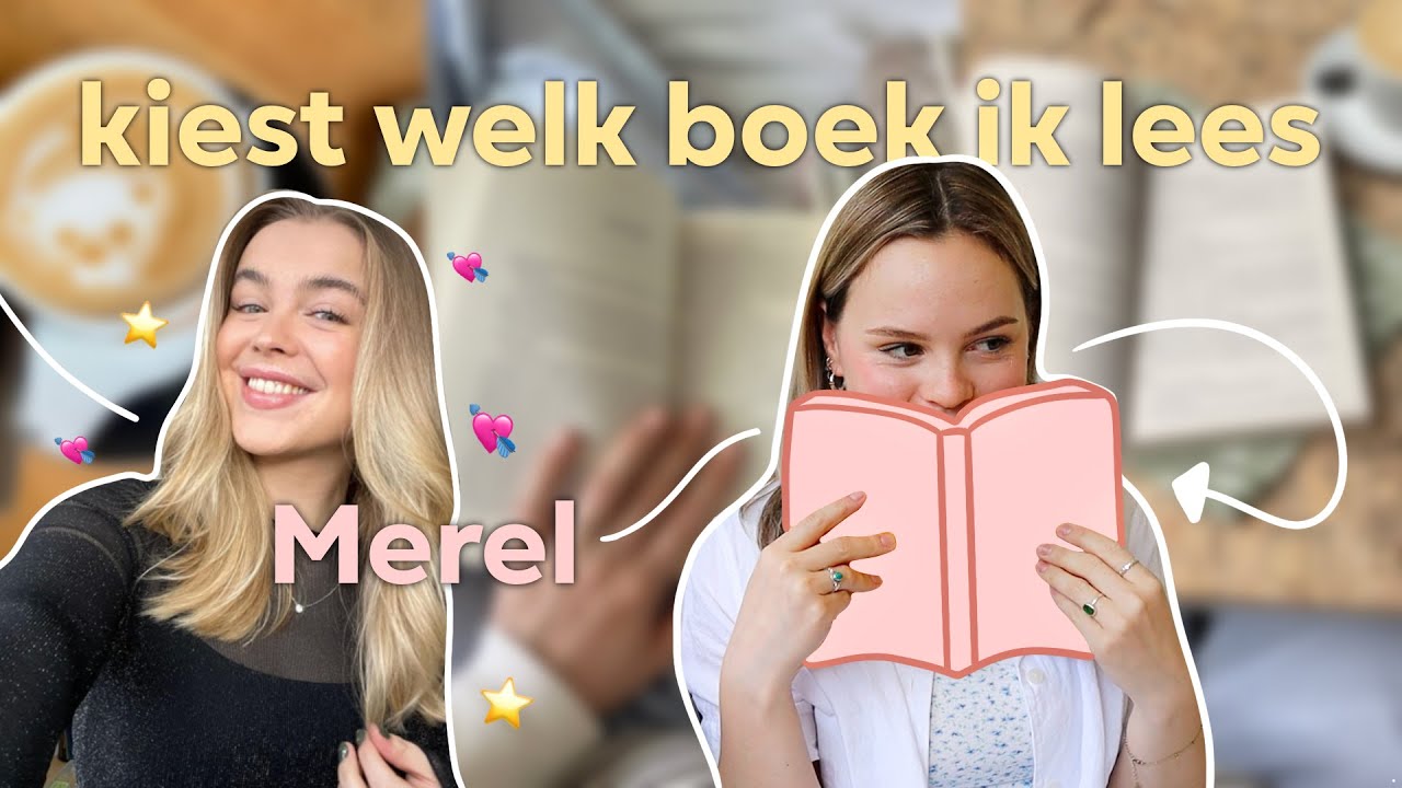 @Merel Logemann kiest welk boek ik moet lezen 🦋  *leesvlog*