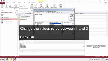 BTEC 2016 UNIT 2 SAM 2: Adding a range validation