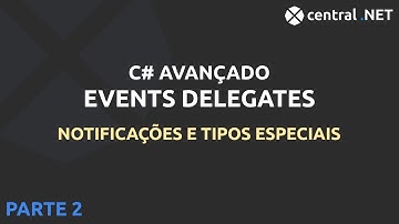 Events e delegates | C# Avançado | Notificações, Func, Action, Predicate e Anônimos