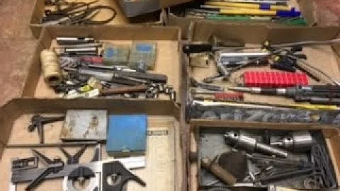 tubalcain SCORES at ANOTHER TOOL AUCTION atlas lathe