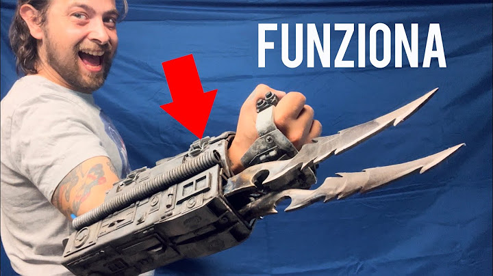 HO COSTRUITO IL WRISTBLADE DI PREDATOR