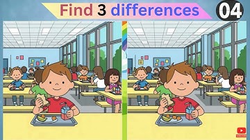 Find 3 differences | How sharp your mind | Puzzle game